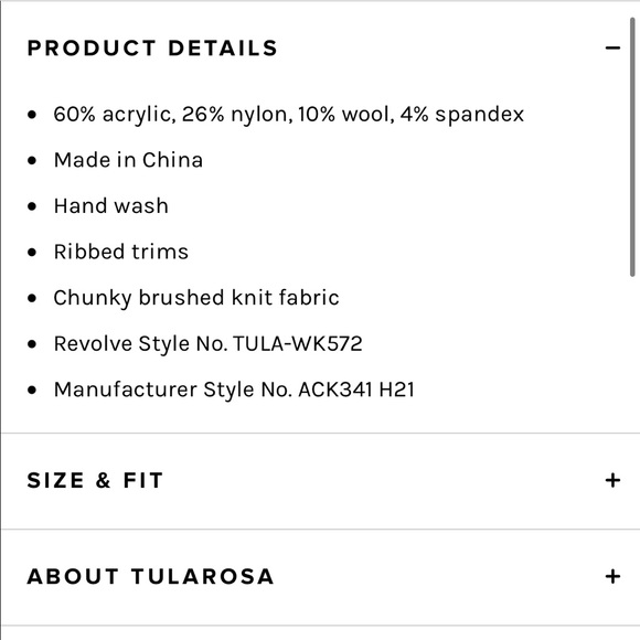 Tularosa Rumi Sweater - Rich Brown XS - Picture 5 of 6